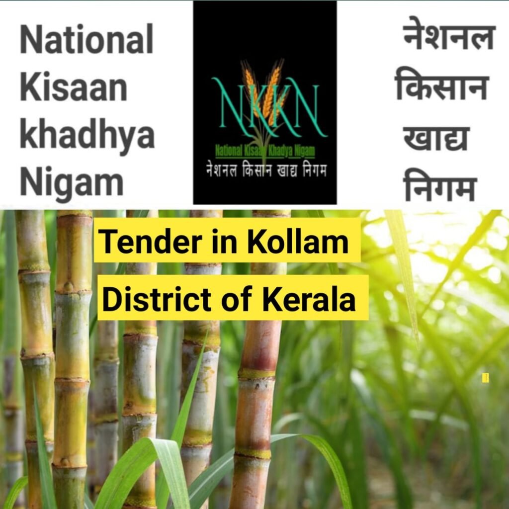 Tender in National Kisaan Khadya Nigam